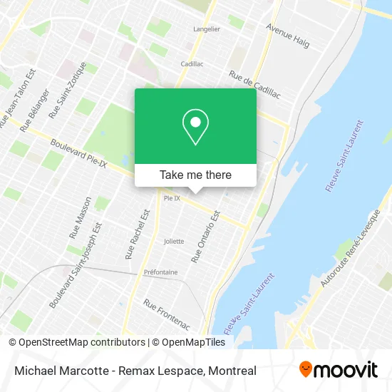 Michael Marcotte - Remax Lespace map