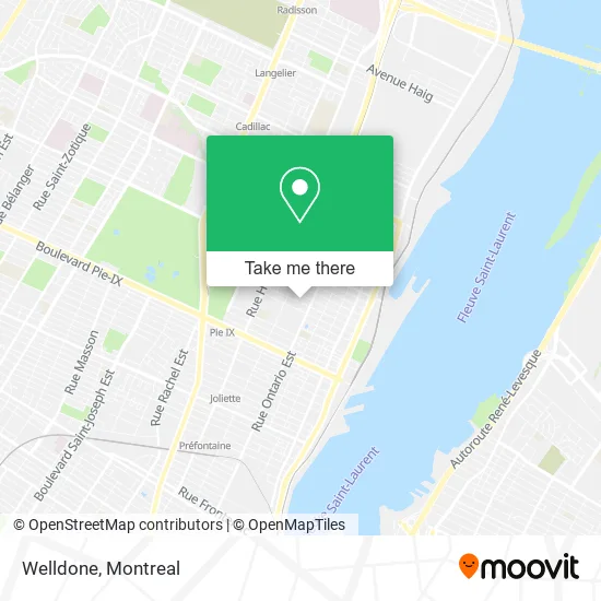 Welldone map