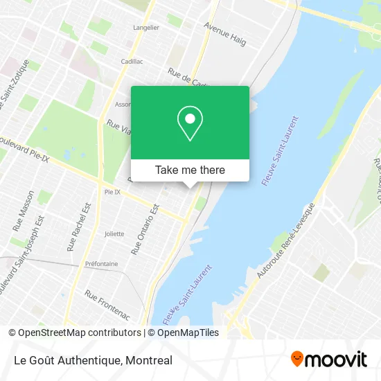 Le Goût Authentique map