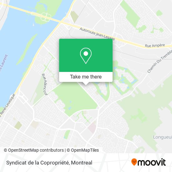 Syndicat de la Copropriété map