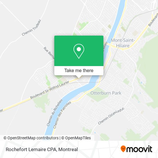 Rochefort Lemaire CPA map