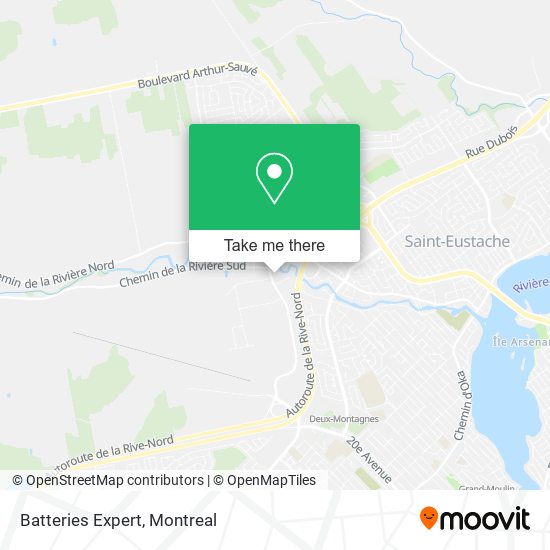 Batteries Expert map