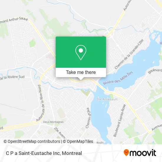 C P a Saint-Eustache Inc map