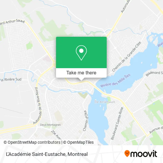 L'Académie Saint-Eustache map