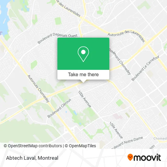 Abtech Laval map