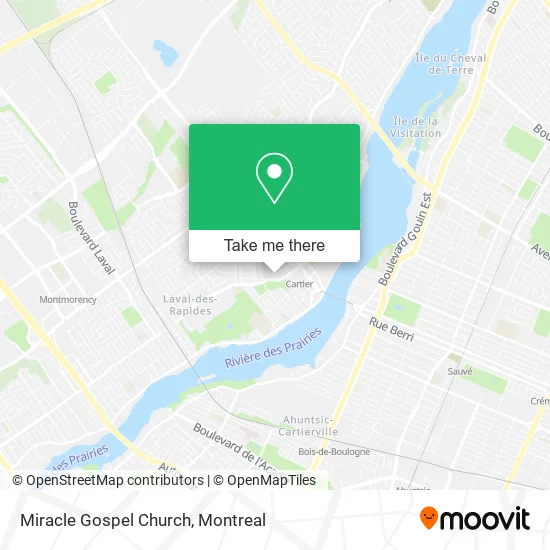 Miracle Gospel Church map