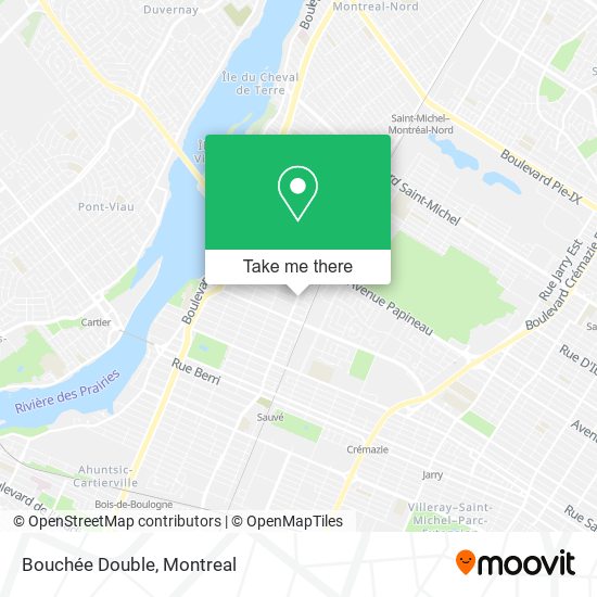 Bouchée Double map