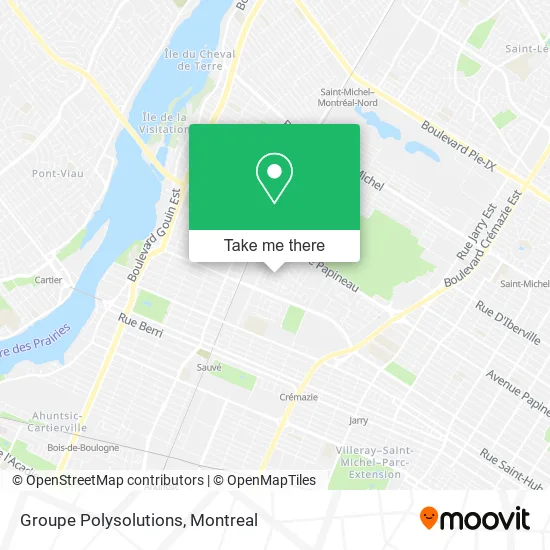 Groupe Polysolutions map