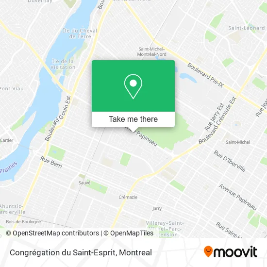 Congrégation du Saint-Esprit map