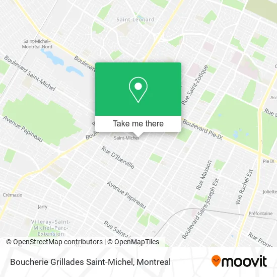 Boucherie Grillades Saint-Michel map