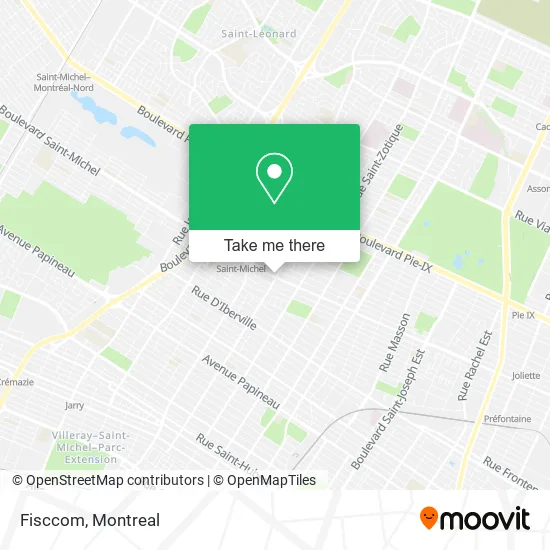 Fisccom map