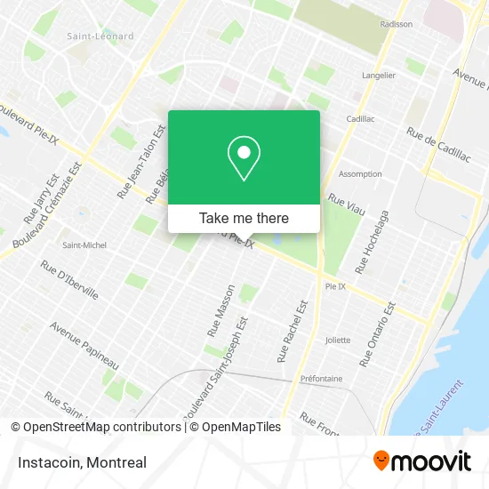 Instacoin map
