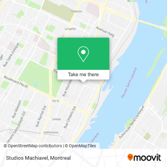 Studios Machiavel map