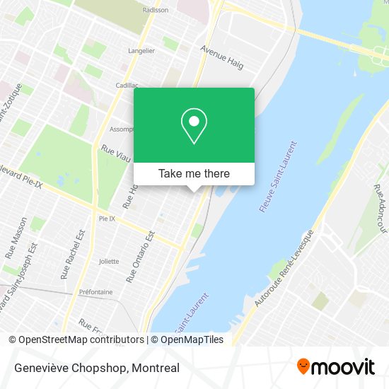 Geneviève Chopshop map