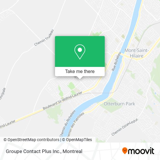 Groupe Contact Plus Inc. map