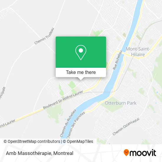 Amb Massothérapie map