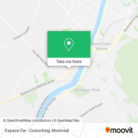 Espace Cw - Coworking map