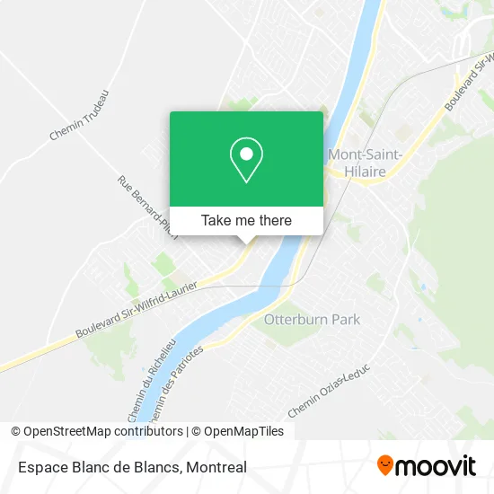 Espace Blanc de Blancs map