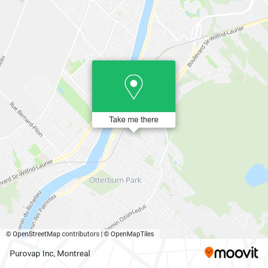 Purovap Inc map