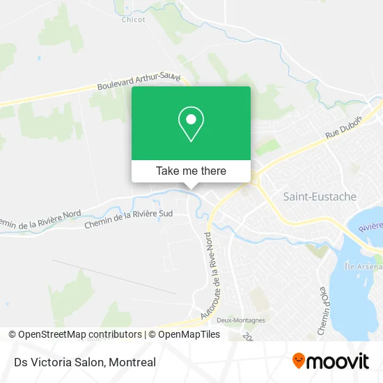 Ds Victoria Salon map