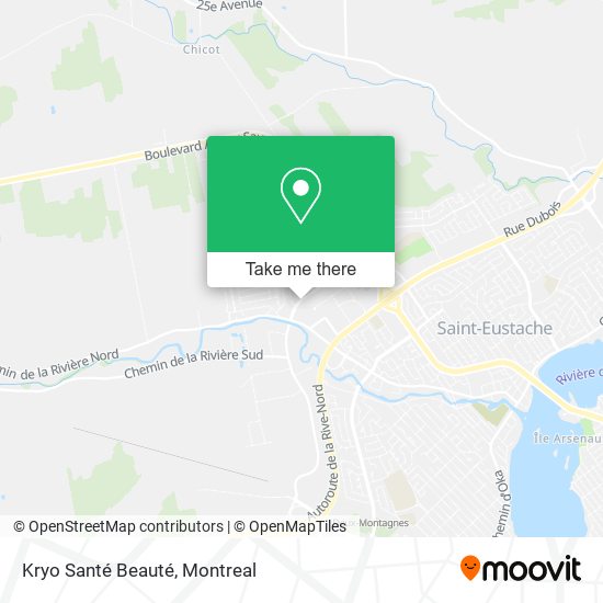 Kryo Santé Beauté map