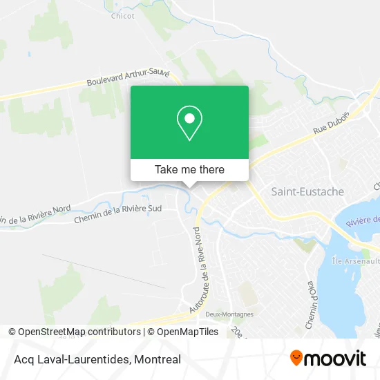 Acq Laval-Laurentides map