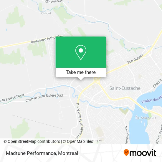 Madtune Performance map