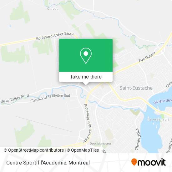 Centre Sportif l'Académie map