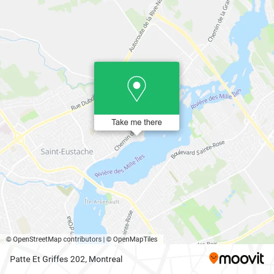 Patte Et Griffes 202 map