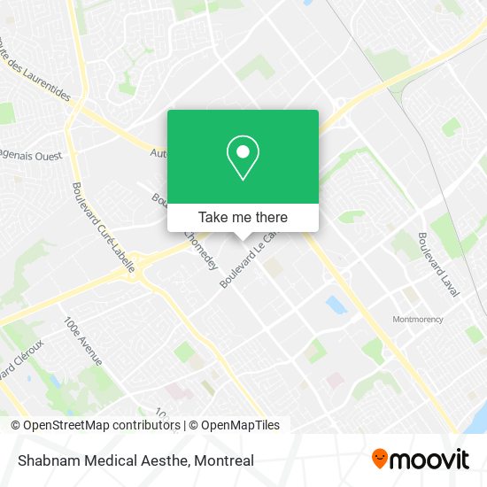 Shabnam Medical Aesthe map