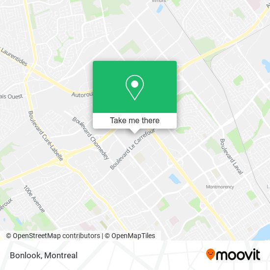 Bonlook map