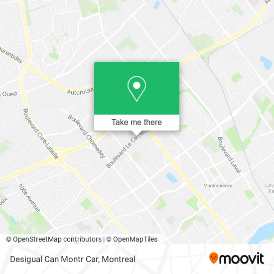 Desigual Can Montr Car map