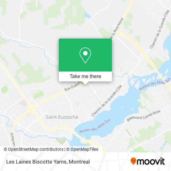 Les Laines Biscotte Yarns map