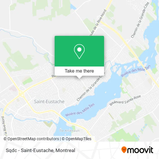 Sqdc - Saint-Eustache map