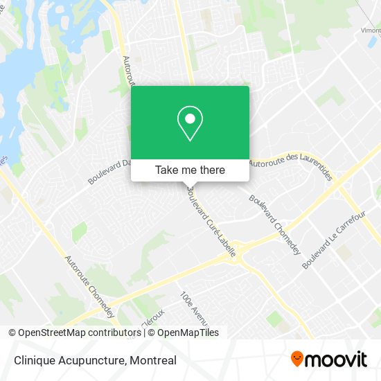 Clinique Acupuncture map