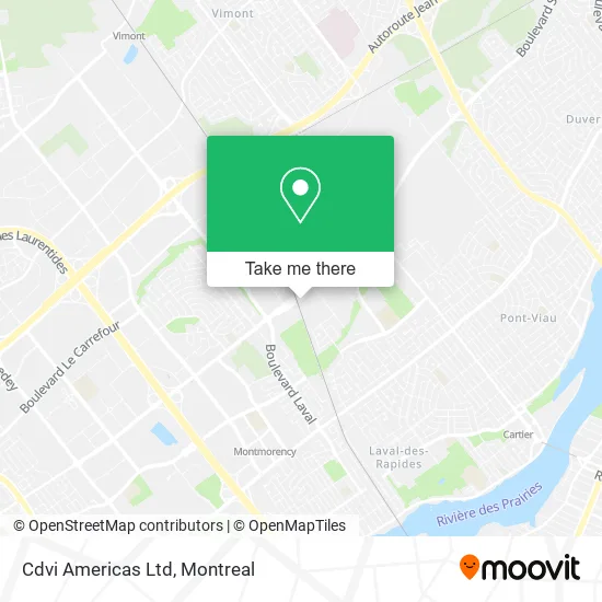 Cdvi Americas Ltd map