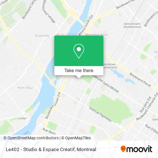 Le402 - Studio & Espace Créatif map