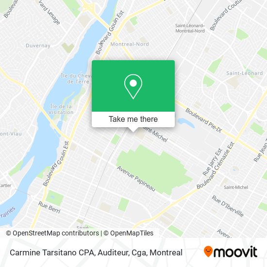 Carmine Tarsitano CPA, Auditeur, Cga map