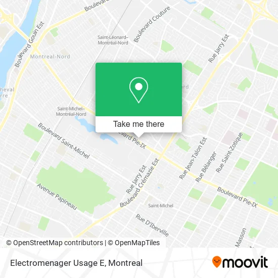 Electromenager Usage E map