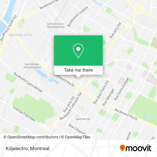 Kdjelectro map