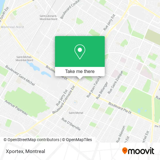Xportex map