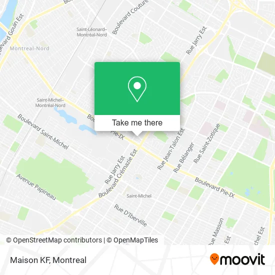 Maison KF map
