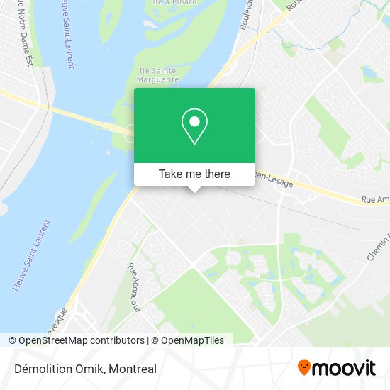 Démolition Omik map