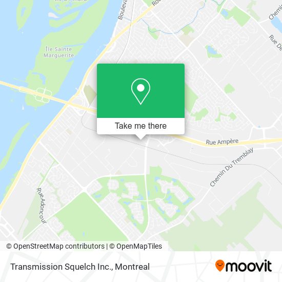 Transmission Squelch Inc. map