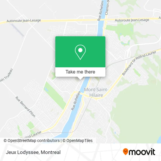 Jeux Lodyssee map