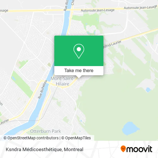 Ksndra Médicoesthétique map