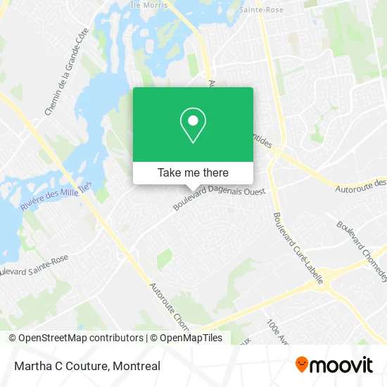 Martha C Couture map