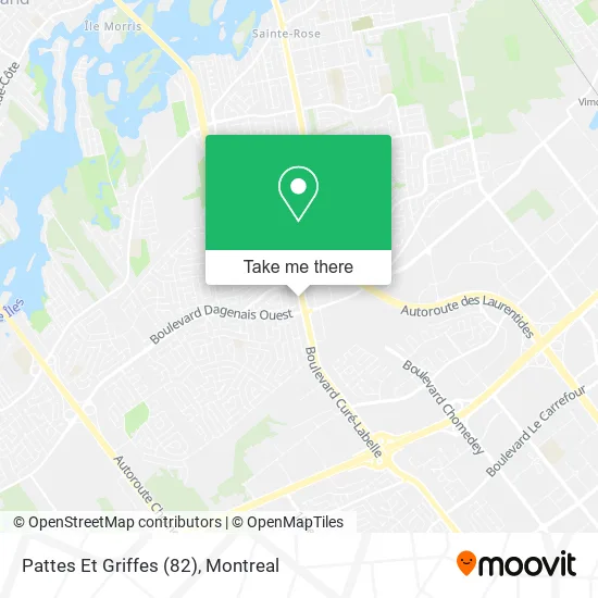 Pattes Et Griffes (82) map