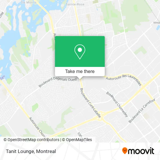 Tanit Lounge map