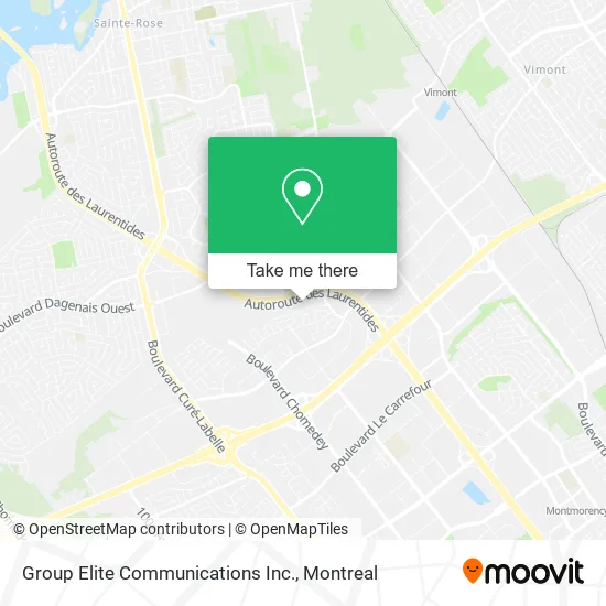 Group Elite Communications Inc. map
